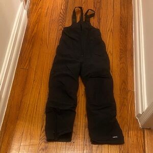 Land’s End Black Snow Bib Overalls